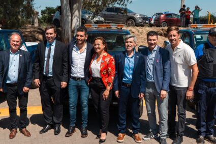 Nuevos móviles y equipamiento refuerzan la seguridad en el departamento Tercero Arriba