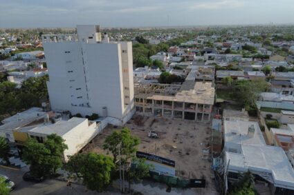 Avanza la construcción de la nueva sede de la Universidad Provincial de Córdoba en Río Tercero