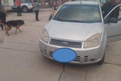 Siniestro vial en Hernando: una joven ciclista resultó herida tras chocar con un automóvil