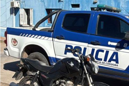 Final para una búsqueda: recuperaron en General Fotheringham una moto robada en Hernando