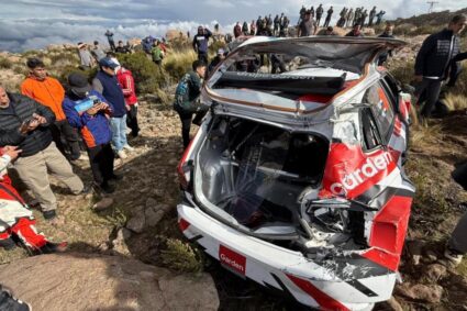 Tragedia en el Rally Sudamericano: un espectador murió tras un despiste en el tramo Giulio Cesare