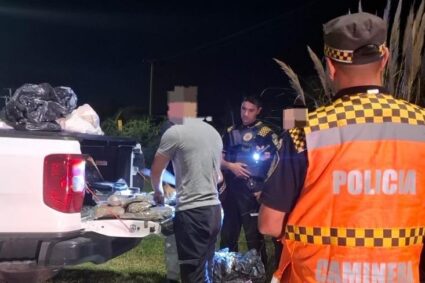Golpe al narcotráfico en la Ruta 36: la Policía Caminera secuestró más de 30 kilos de droga