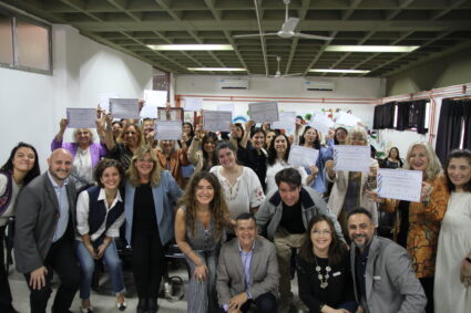 Río Tercero: 79 mujeres se diplomaron como acompañantes comunitarias contra la violencia de género en la UPC