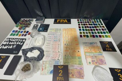 Gran golpe al narcotráfico en la región: la FPA secuestró más de 4 mil dosis de droga en Río Cuarto