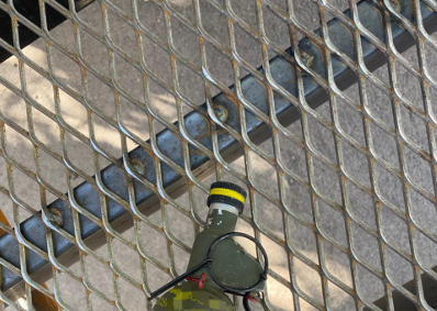 Alerta en Río Tercero: un recolector de residuos encontró una granada de mano entre la basura