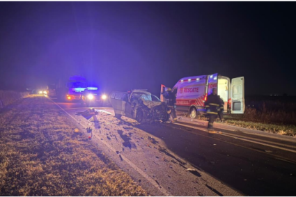 Tragedia en la Ruta Provincial 10: Un joven fallecido tras un violento choque entre un auto y un camión