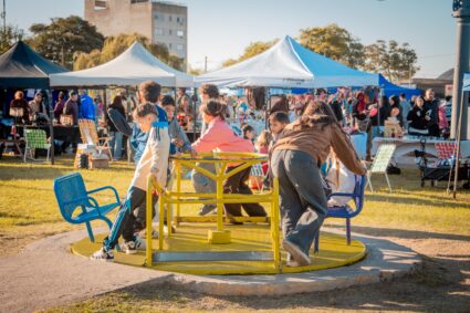 Río Tercero al Aire Libre: exitoso debut de la propuesta comunitaria en el Paseo del Riel