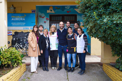 Fortalecimiento educativo: el programa «Manos» llegó a escuelas de Río Tercero para mejorar su infraestructura