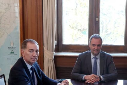 Diego Santilli asume como jefe de Gabinete en reemplazo de Manuel Adorni