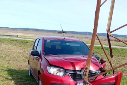 Siniestro vial en la Autovía 36: Un automóvil despistó en solitario entre Las Bajadas y San Agustín