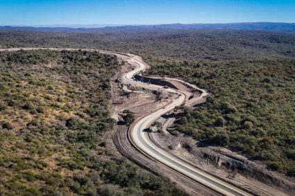 Infraestructura y turismo: Avanza la pavimentación de la ruta que unirá Santa Rosa de Calamuchita con Soconcho