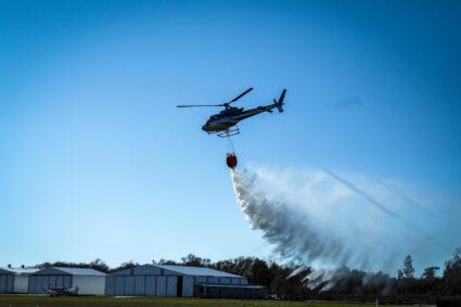 Combate contra el fuego: Con nuevas aeronaves, la Provincia capacita a pilotos para la lucha contra incendios forestales