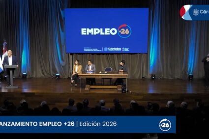 Llaryora lanzó el programa Empleo +26: Córdoba pone en marcha 10.000 nuevas oportunidades de inserción laboral formal