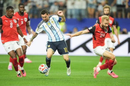 ¡A 16avos de final! Argentina venció a Austria con un doblete del histórico Lionel Messi