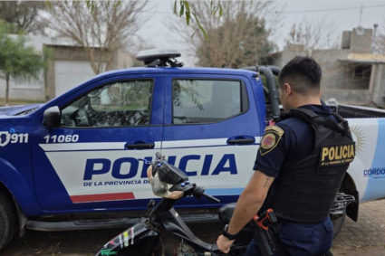 Dalmacio Vélez: Patrullaje preventivo en Ruta 158 permitió recuperar una motocicleta que había sido robada días atrás