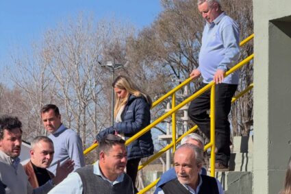 Infraestructura: El ministro Fabián López recorrió el avance de obras clave para la conectividad y el saneamiento en Calamuchita