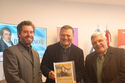 Histórico: un descendiente directo de Manuel Belgrano visita la Villa y reaviva el debate sobre la identidad local