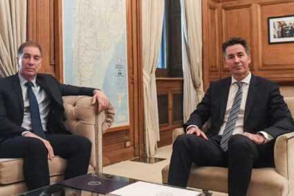 Reunión en Casa Rosada: Manuel Calvo se reunió con Diego Santilli para repasar la agenda entre Córdoba y Nación