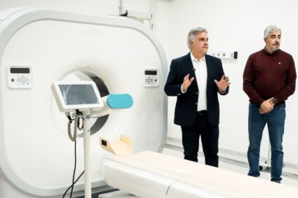 Inversión en salud y seguridad: Llaryora supervisó la etapa final del Hospital de Alta Complejidad en Huinca Renancó
