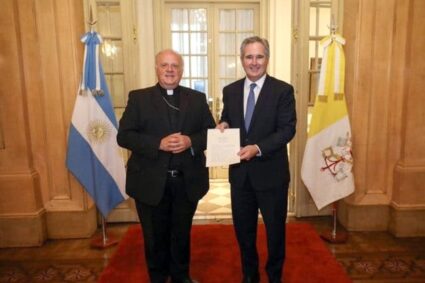 Argentina: el nuevo nuncio apostólico presentó sus credenciales ante el Gobierno nacional