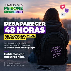 Alerta por un reto viral en redes sociales: advierten sobre los peligros del desafío de desaparecer por 48 horas