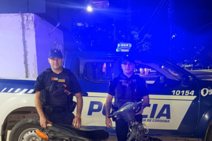 Policiales: secuestran una motocicleta en Las Perdices por orden judicial y caño de escape no reglamentario