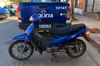 Policiales: secuestran una motocicleta en Río Tercero por severas faltas al Código de Convivencia